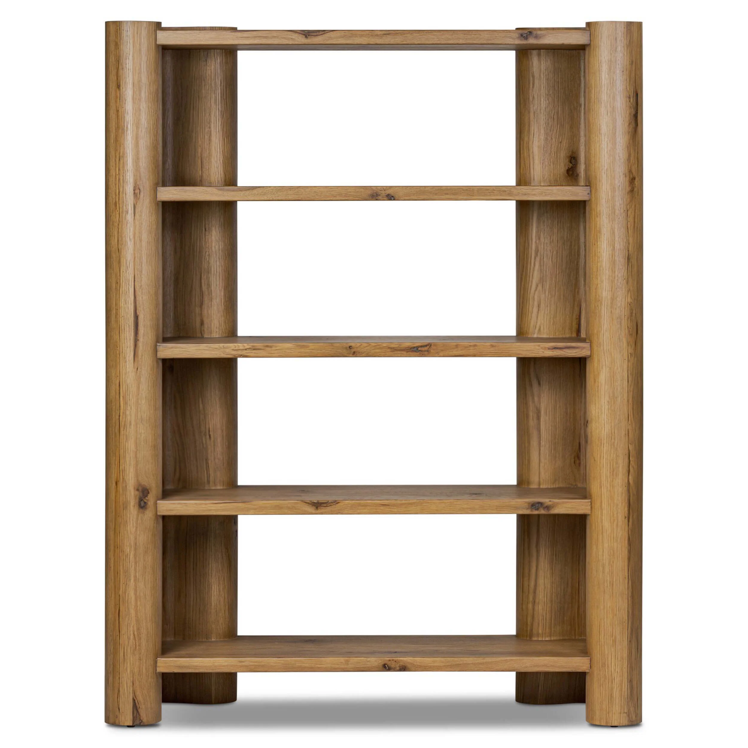 Zealand Bookcase, Worn Oak by Four Hands - Image 2