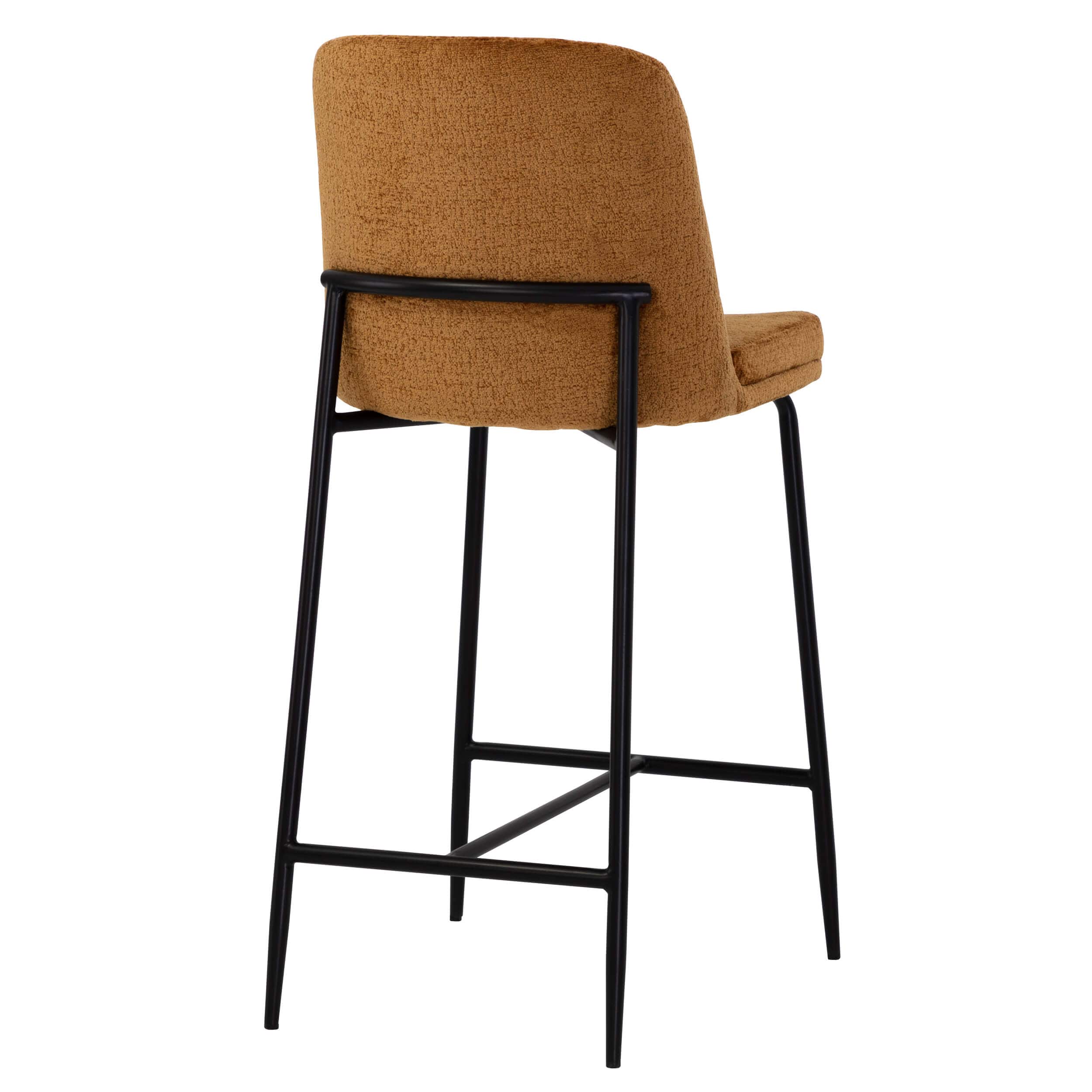 Zeke Counter Stool, Bergen Marmalade/Black - Image 3
