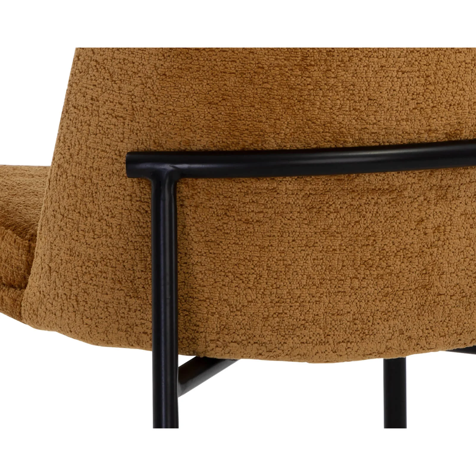 Zeke Dining Chair, Bergen Marmalade/Black, Set of 2 - Image 6
