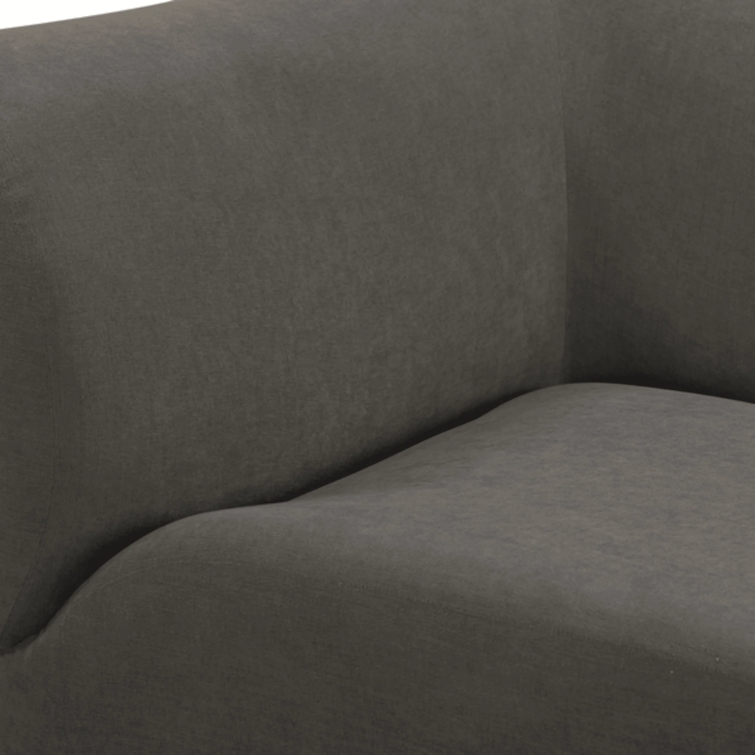 Zenith 5 Piece Modular L-Sectional, Grey - Image 4
