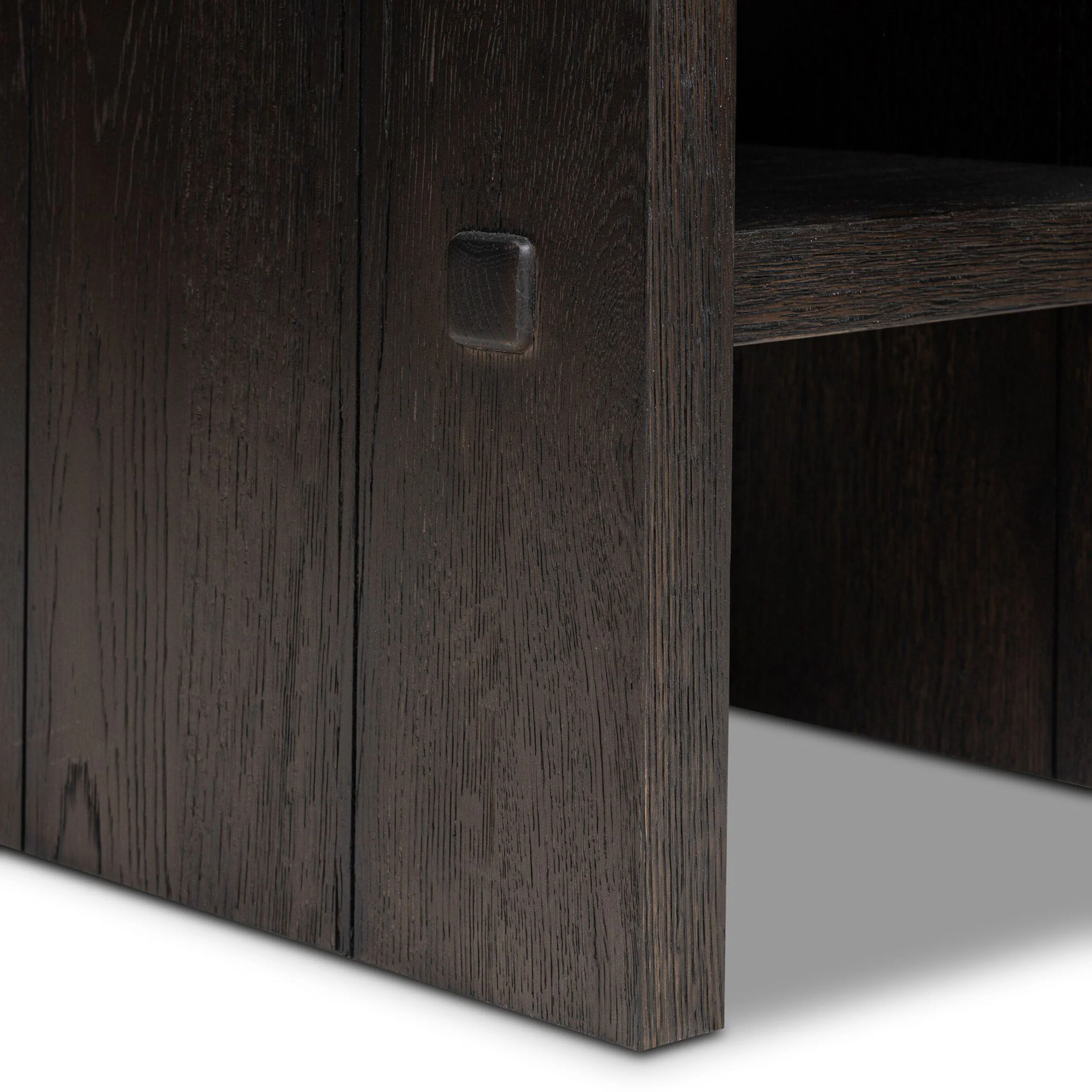 Zeno End Table, Smoked Black by Amber Lewis x Four Hands - Image 6