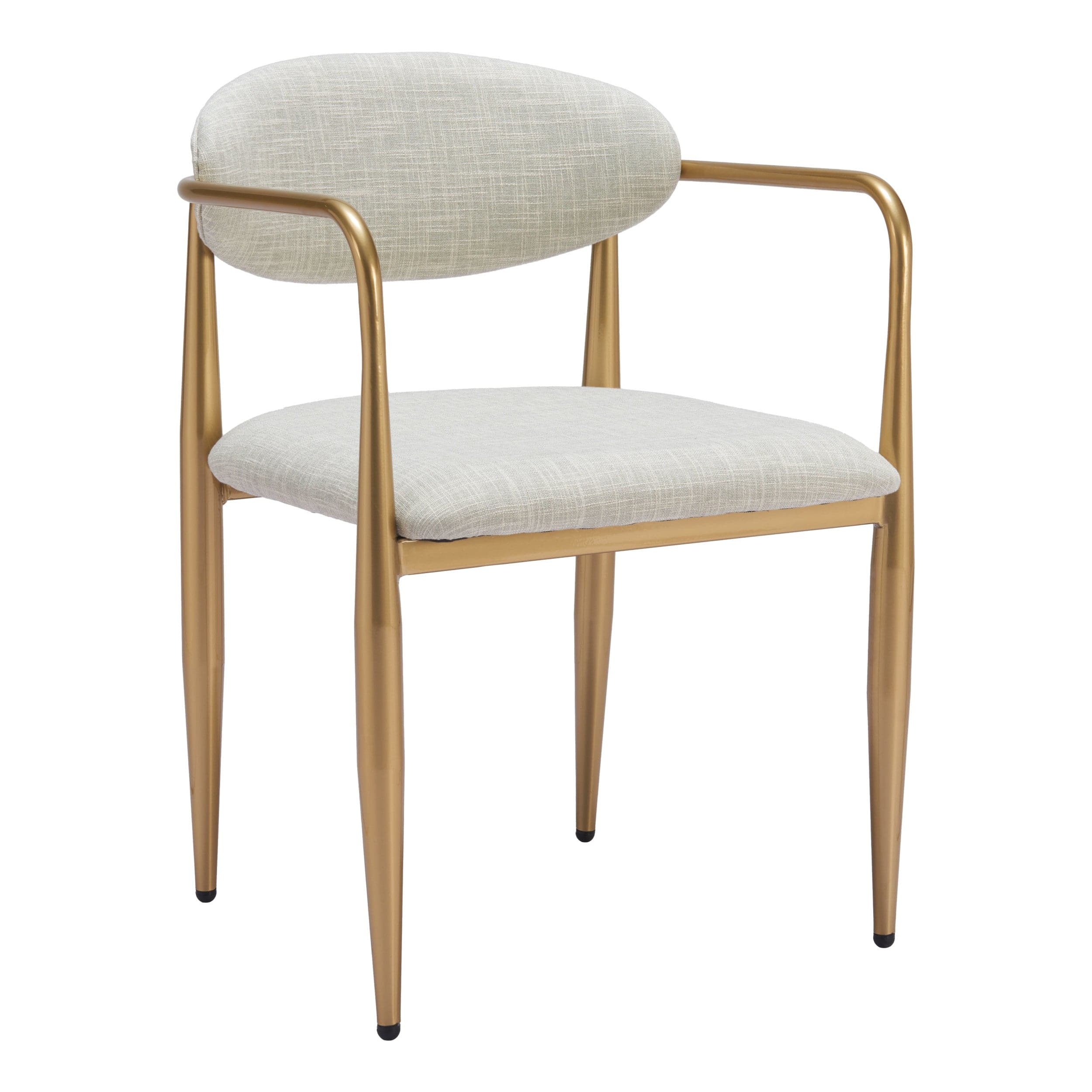 Zens Dining Chair, Quill Gray, Set of 2