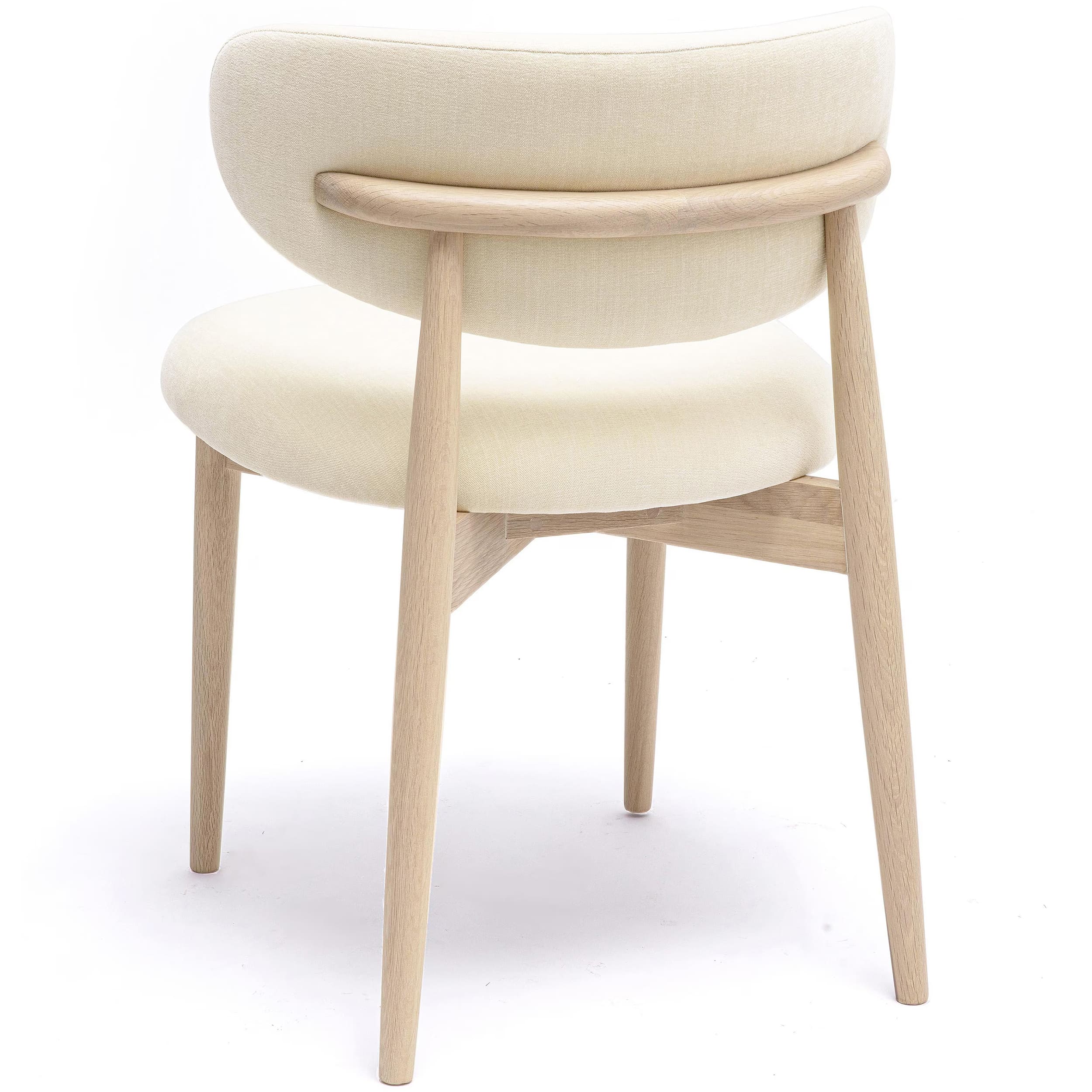 Zinea Dining Chair, Cream - Image 3