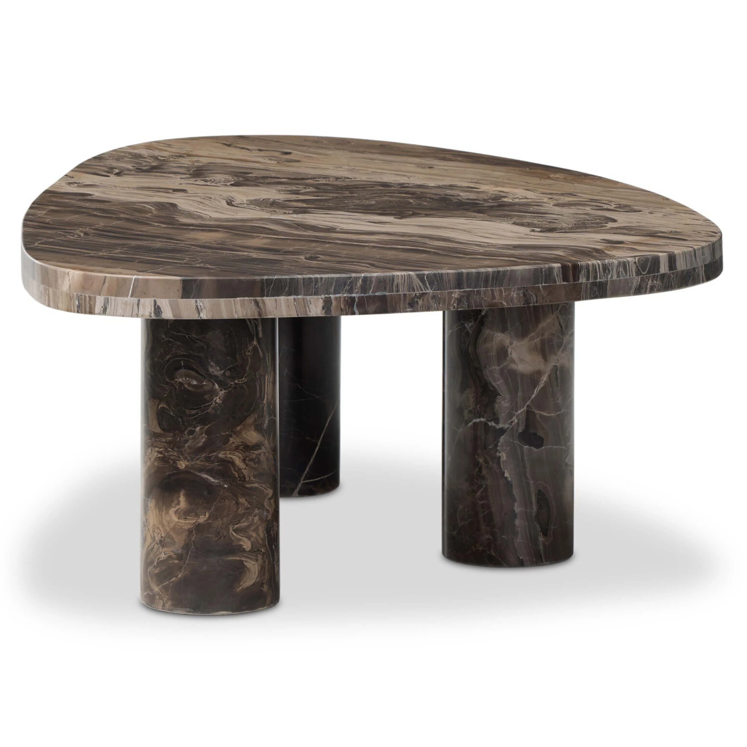 Zion Nesting Coffee Tables, Rocky Brown by Four Hands - Image 3