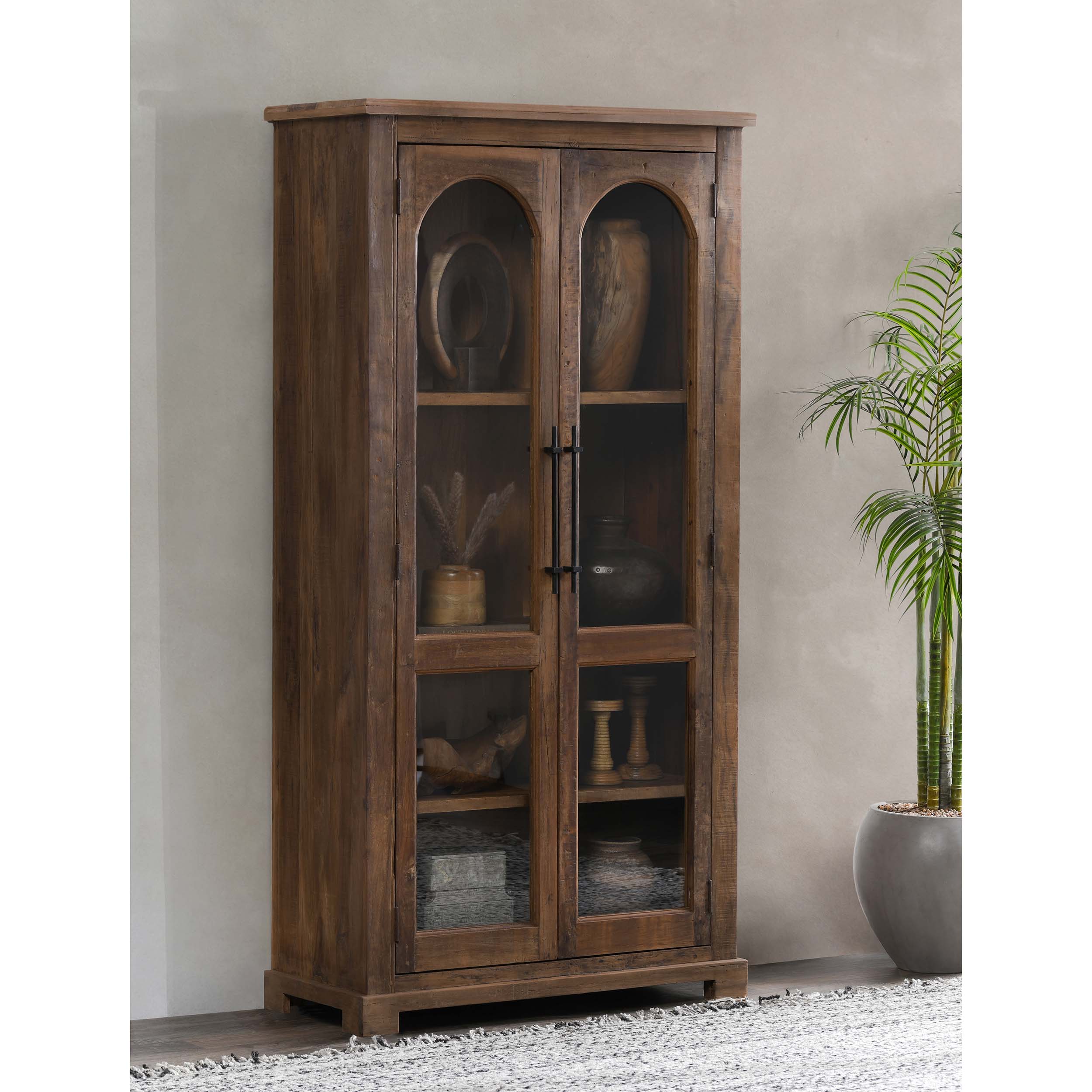 Zion Tall Cabinet, Natural - Image 5