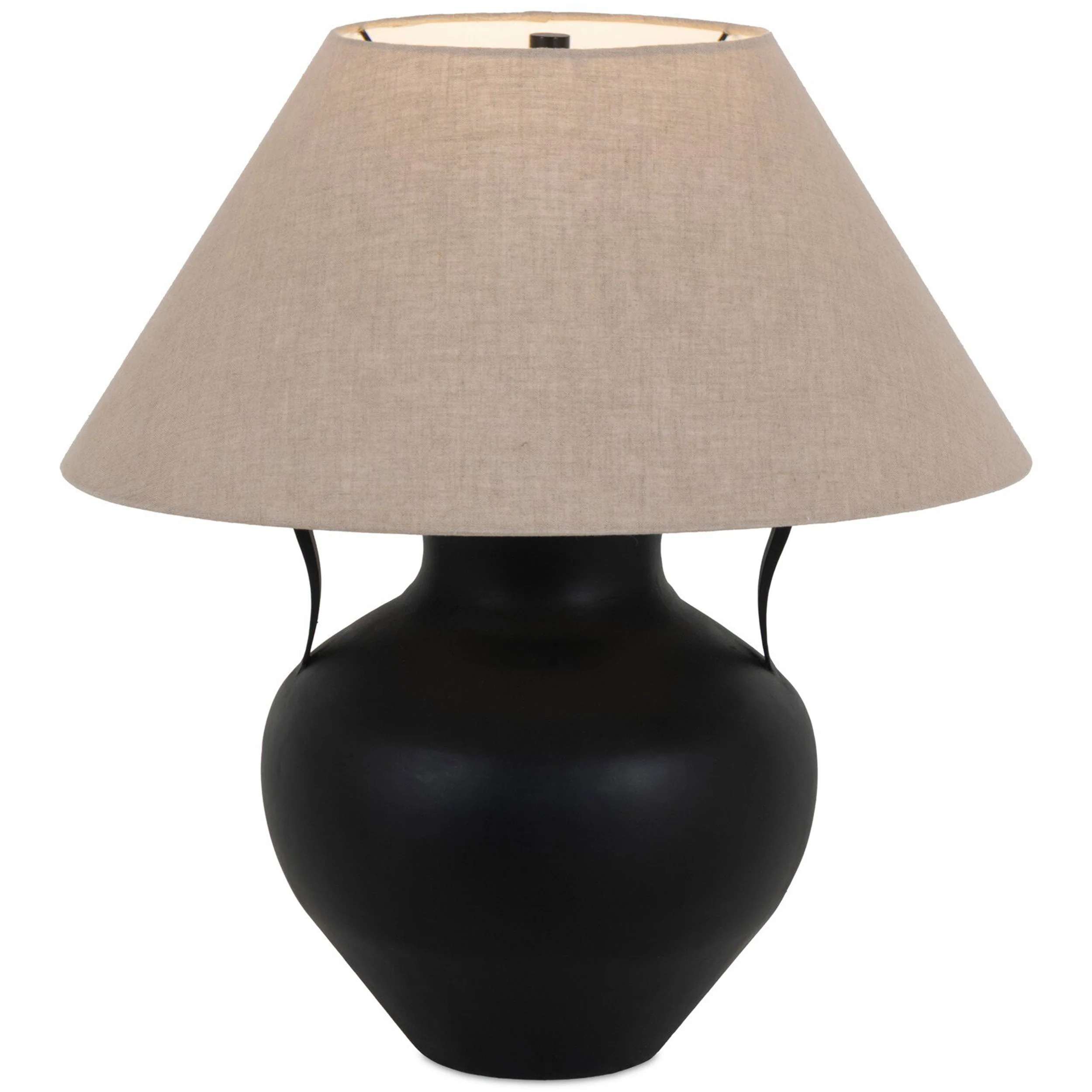 Ziva Table Lamp, Matte Black by Amber Lewis x Four Hands - Image 2