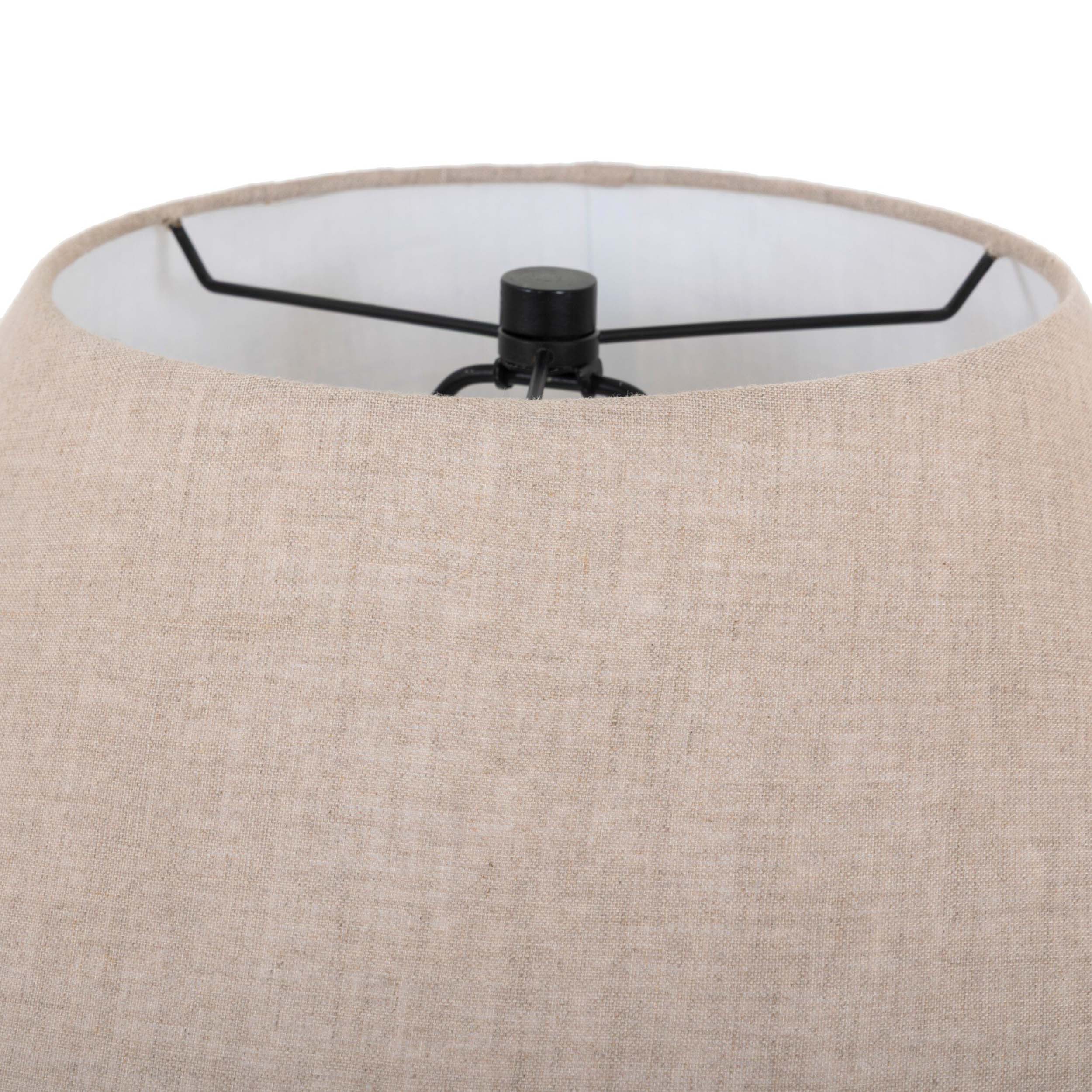Ziva Table Lamp, Matte Black by Amber Lewis x Four Hands - Image 3
