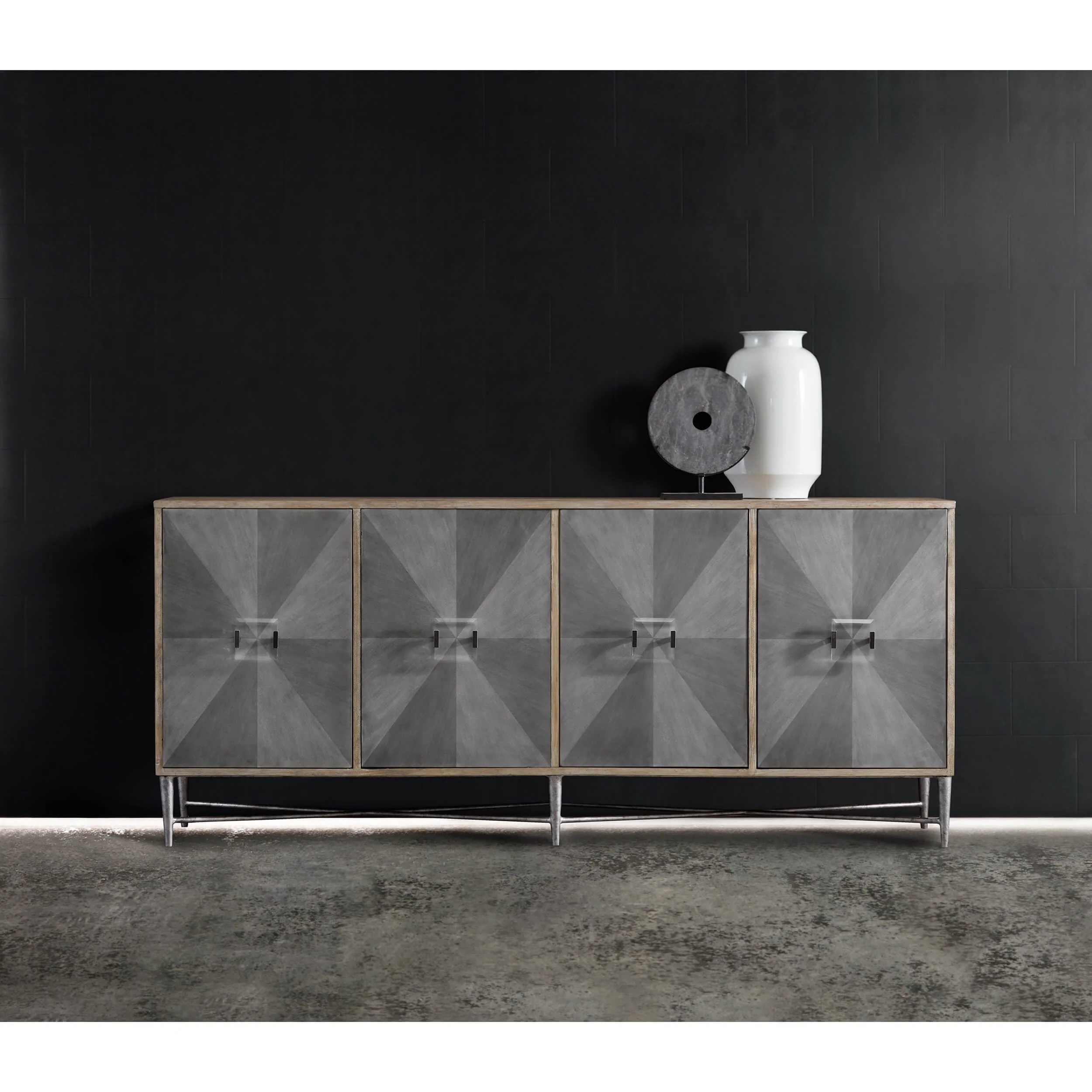 Zola 4 Door Credenza - Image 5