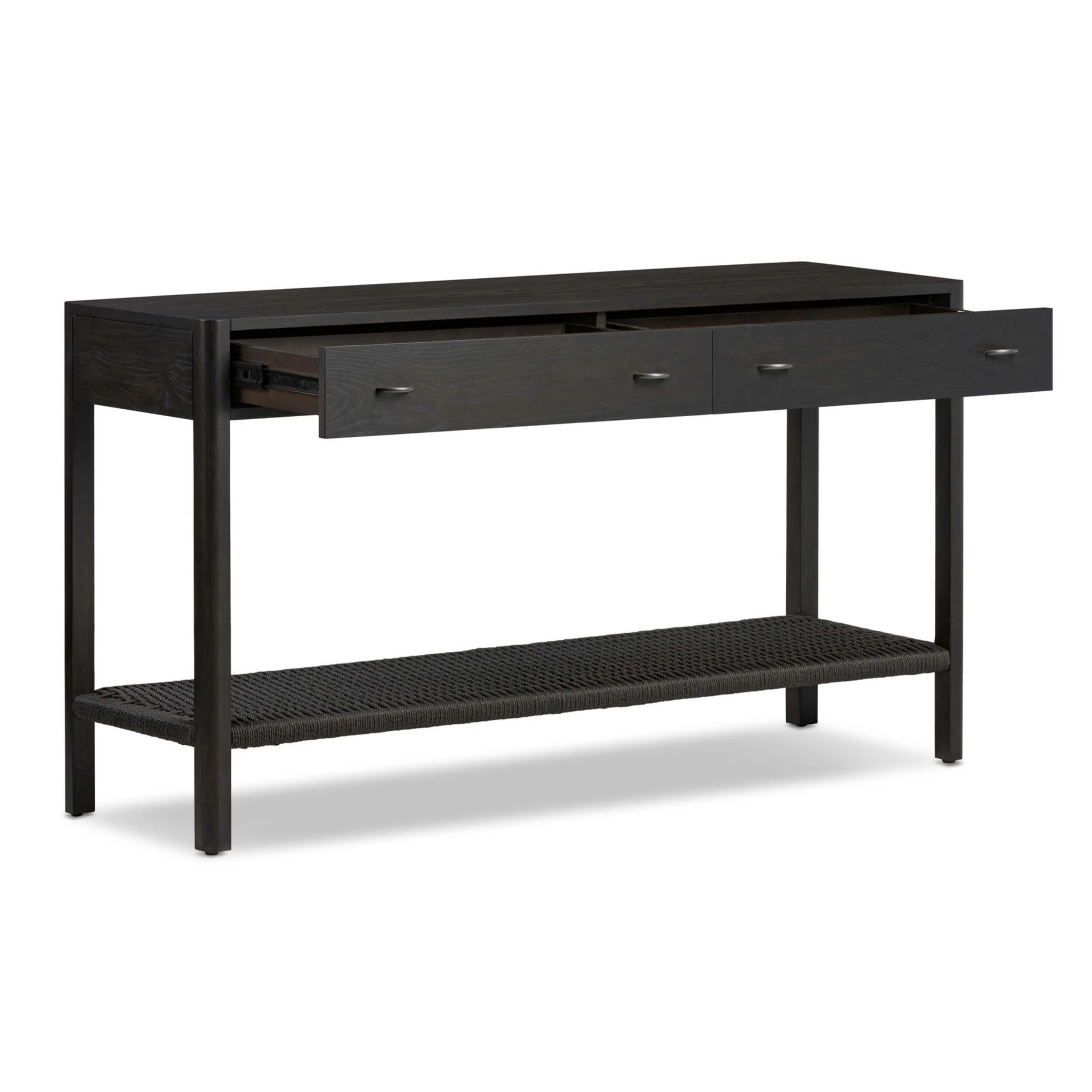 Zuma Console, Smoked Black by Four Hands - Image 6