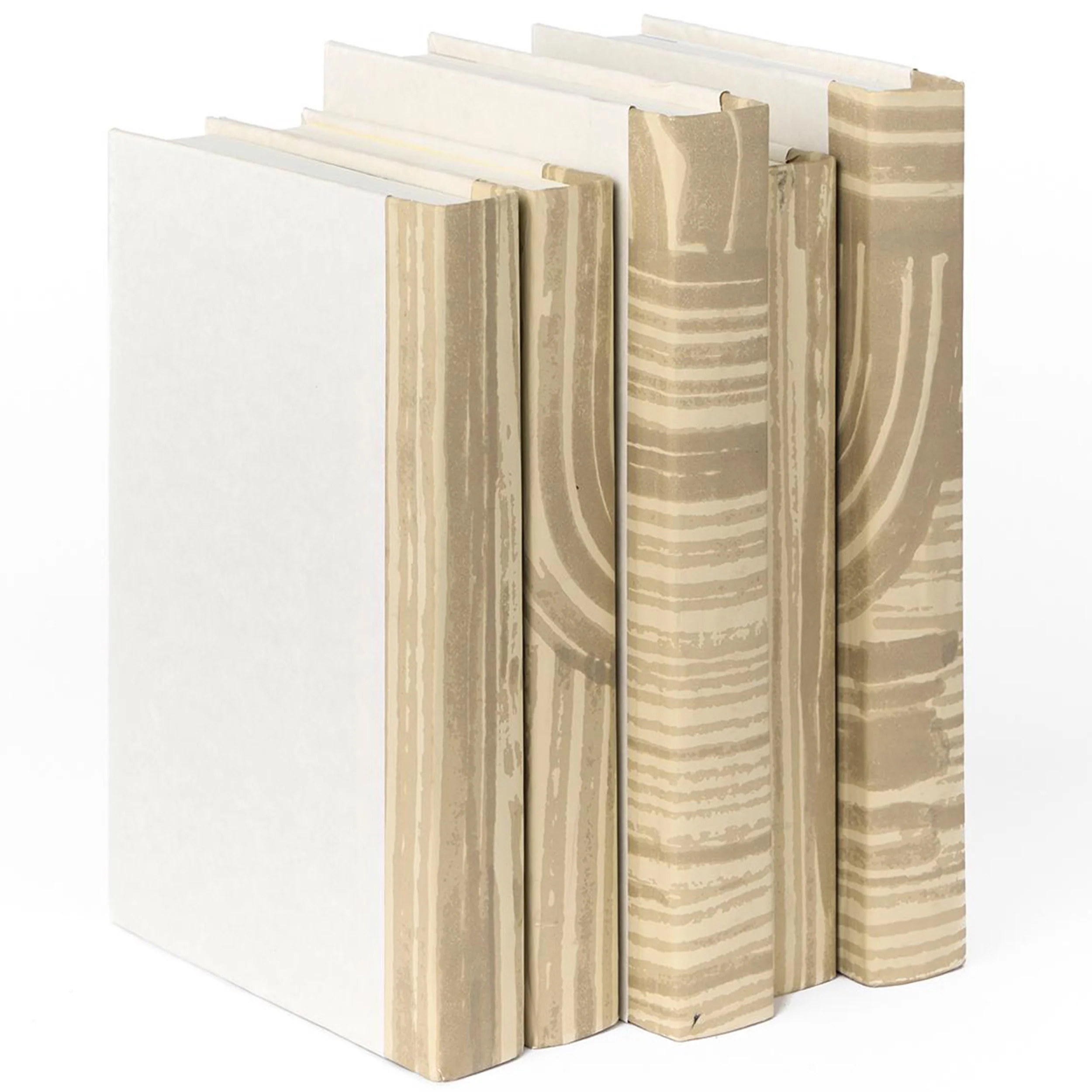 Zurich Book Stack, Natural/Grey - Image 2